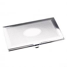 Business Card Case, Silver Plated,